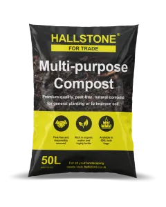Excellent value, premium-quality, fertile, peat-free, natural compost. Ideal for all general planting or use as a soil improver. The organic matter will blend into topsoil, adding nutrients and improving structure.