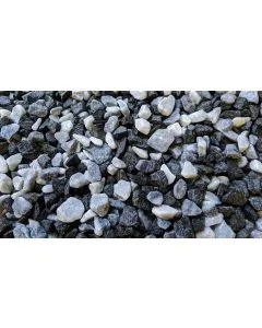 A striking combination of black basalt and grey marble, paired for their contrasting colours and durable properties.