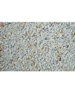 Hallstone White Marble Chippings 9-12mm Bulk Bag