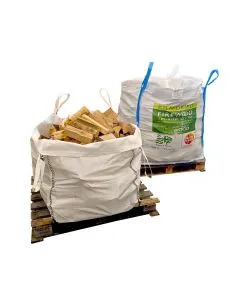 Kiln Dried Logs Firewood Bulk Bag 0.6m3 (25cm)