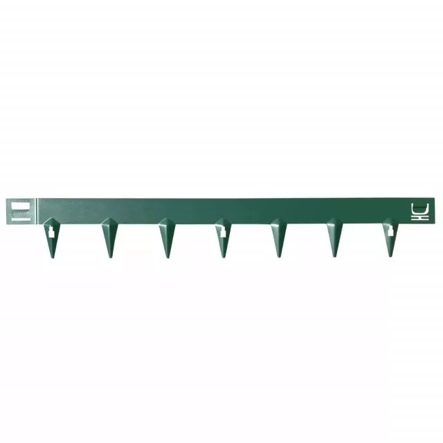 Galvanised Flexible Steel Edge in green (5lm)